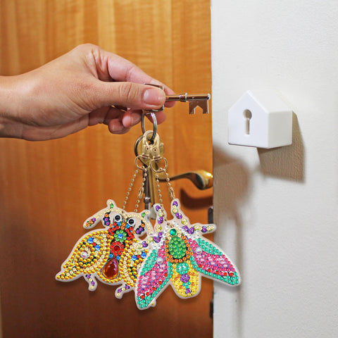 Moth Keychain (6 pack) - Diamond Painting Accessories