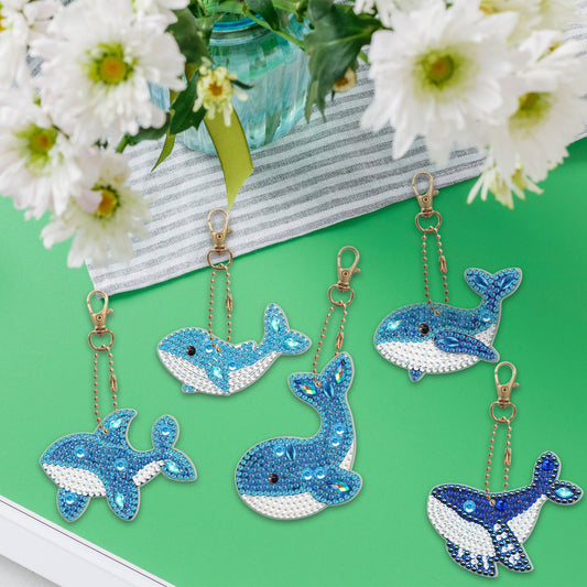 Sea Animals (5 pack) - Diamond Painting Accessories