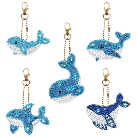 Sea Animals (5 pack) - Diamond Painting Accessories