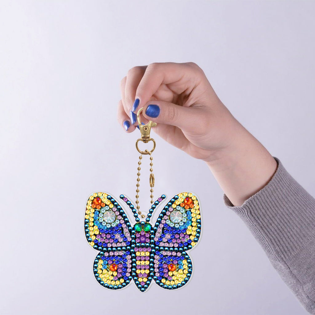 Butterfly Keychain (5 pack) - Diamond Painting Accessories