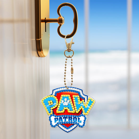 Paw Patrol Keychain (6 pack) - Diamond Painting Accessories