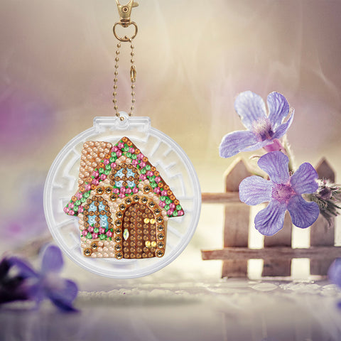 Christmas Keychain Ornaments (2 pack) - Diamond Painting Accessories