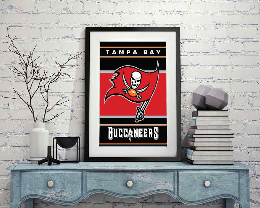 Tampa Bay Buccaneers American Football Teams - DIY Diamond Painting Kit