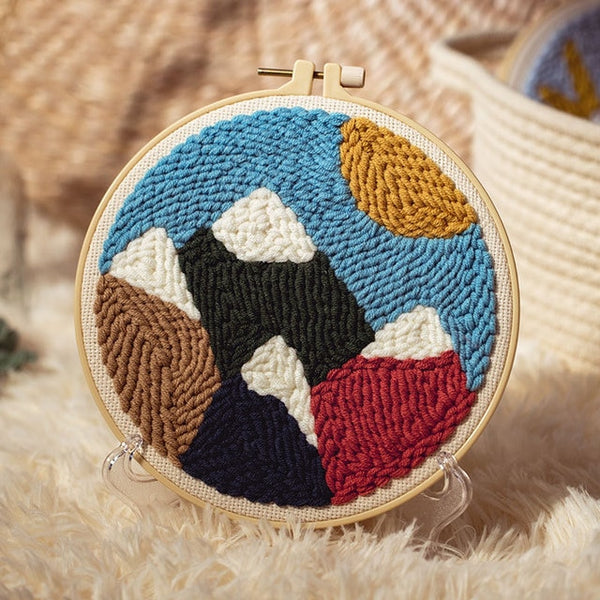 Mountains - Punch Needle Kit