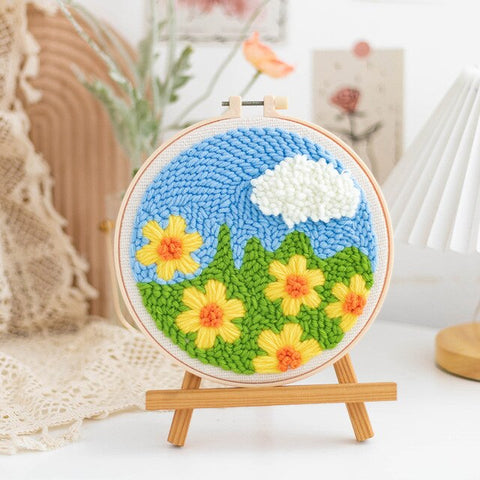 Flowers - Punch Needle Kit