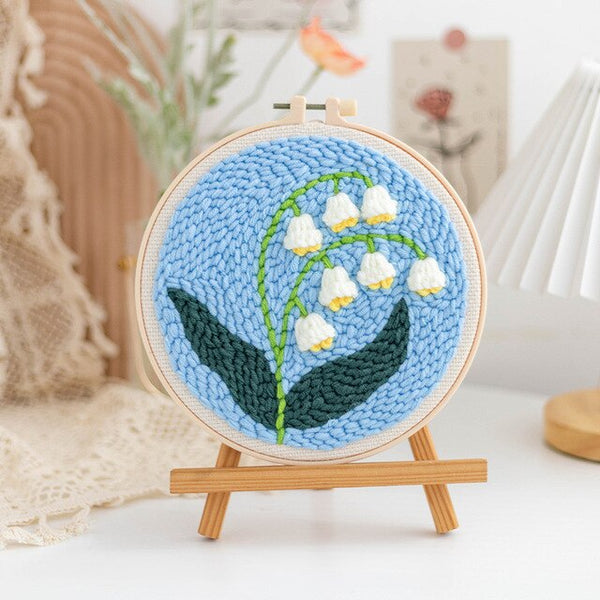 Lily Of The Valley - Punch Needle Kit