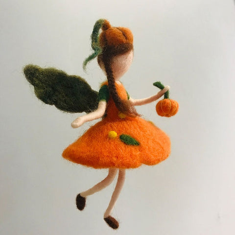 Pumpkin Fairy - DIY Felt Painting Kit