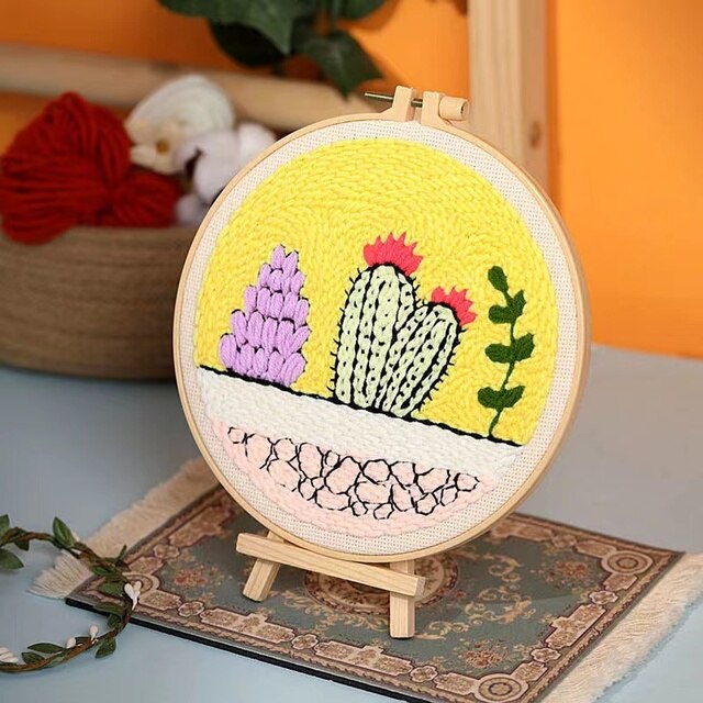 Cactus - Punch Needle Kit