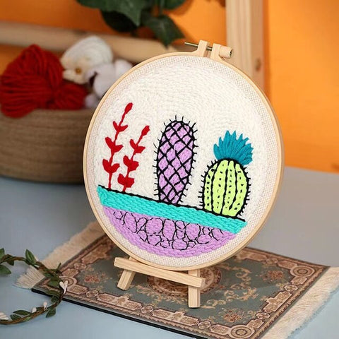 Cactus - Punch Needle Kit