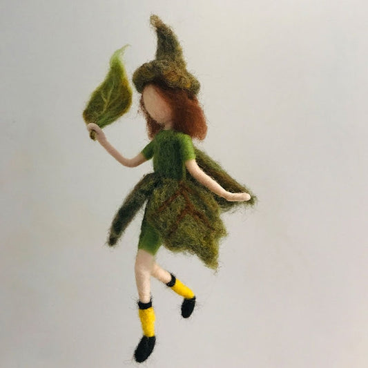Leaves Fairy - DIY Felt Painting Kit