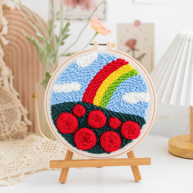 Rainbow - Punch Needle Kit