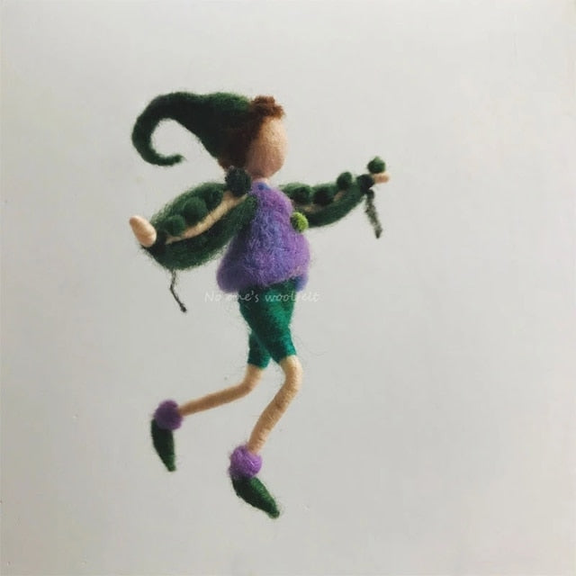 Pea Fairy - DIY Felt Painting Kit